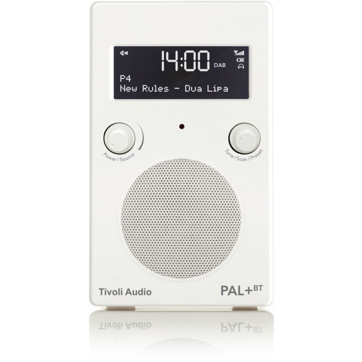 Tivoli Audio Classic PAL+BT, white DAB+/FM Radio med bluetooth