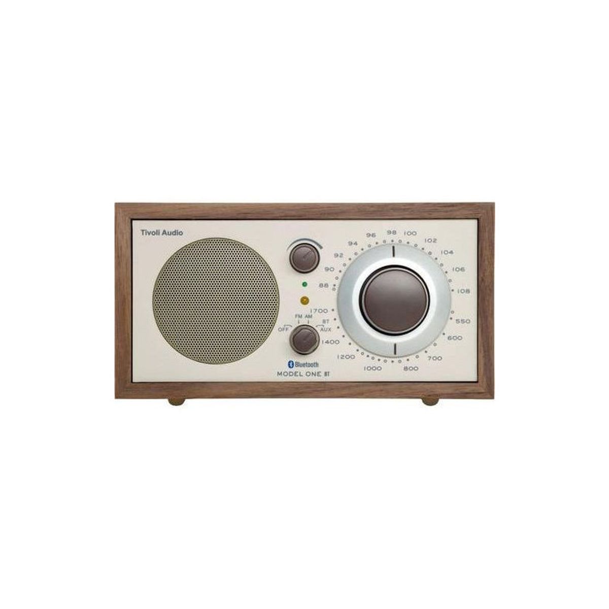 Tivoli Audio Model One BT, walnut/beige FM/AM Radio med bluetooth