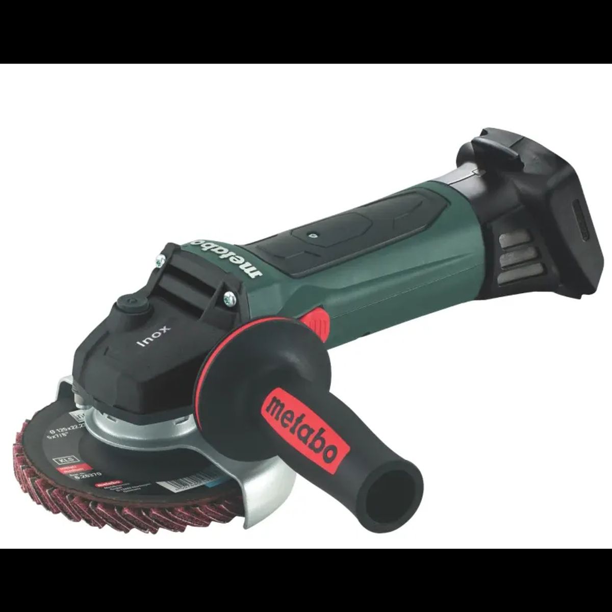 Metabo W 18 LTX 125 Vinkelsliber Inox Solo