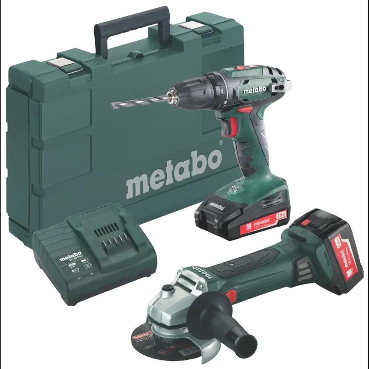 Metabo Combo 2.4.3 Bs18+w18 2x2,0