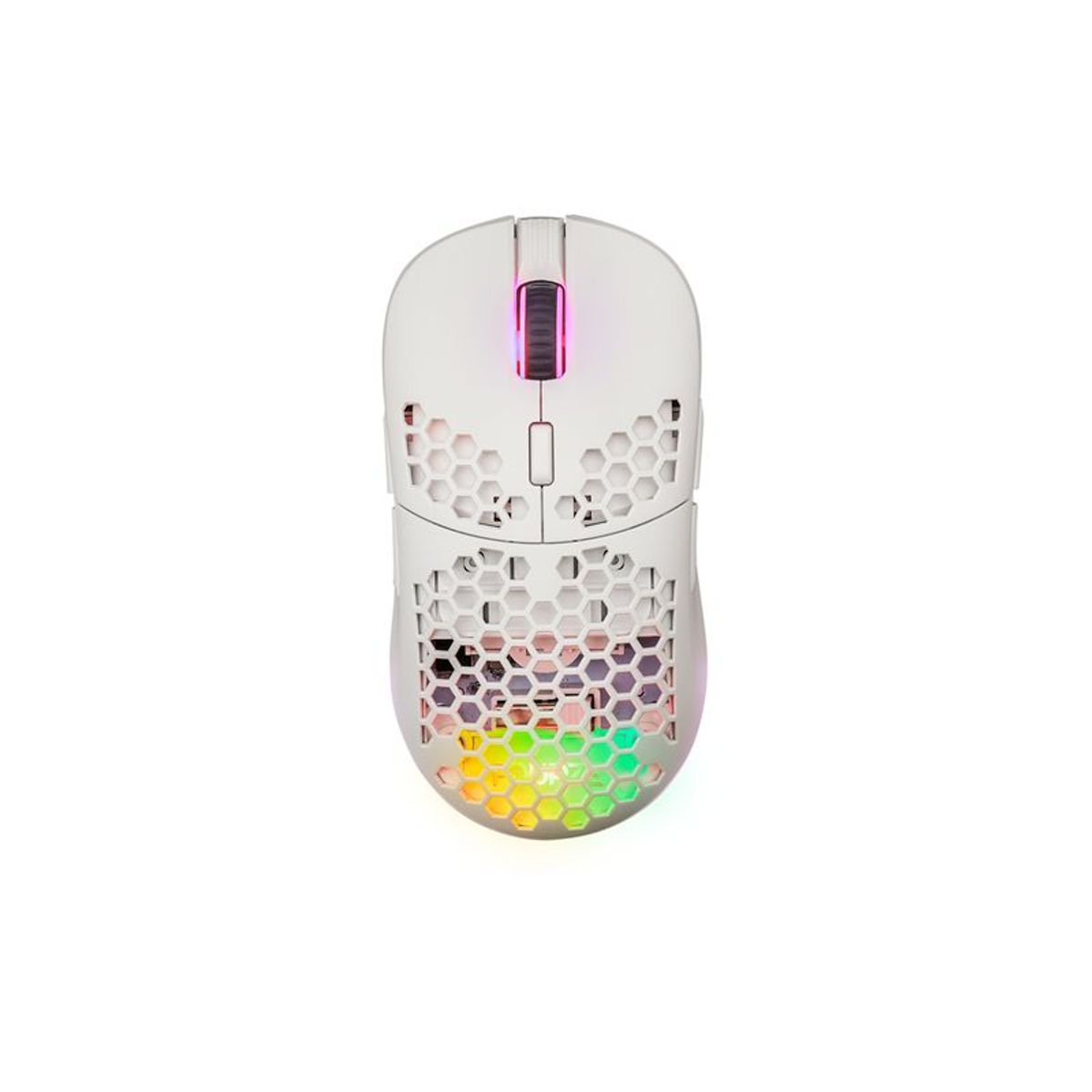 Fourze GM900 Wireless Gaming Mouse White Trådløs mus