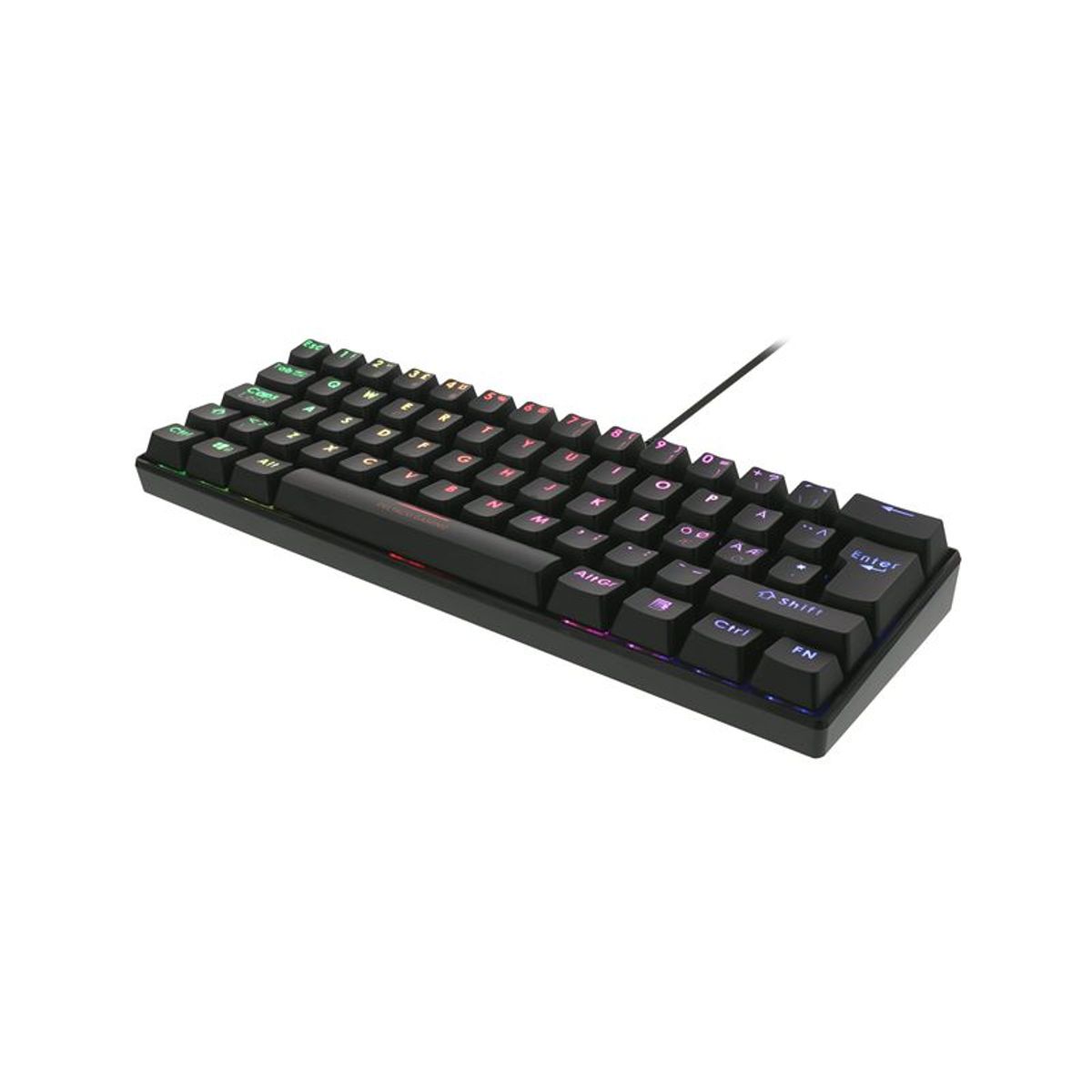 Deltaco Gaming Mechanical keyboard, Red switches Keyboard