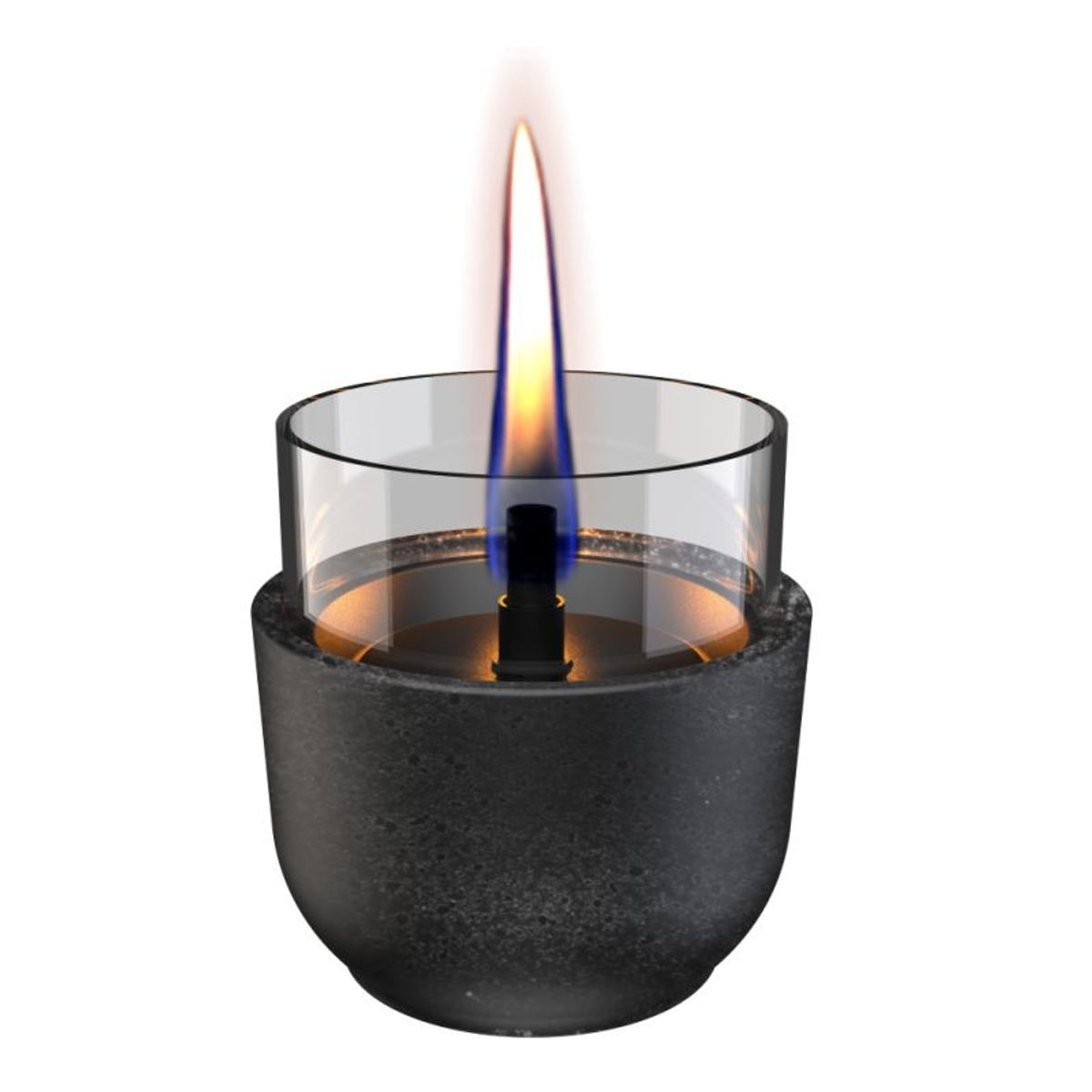 Tenderflame Violet 8 Sort Lava Porcelain - Lanterne