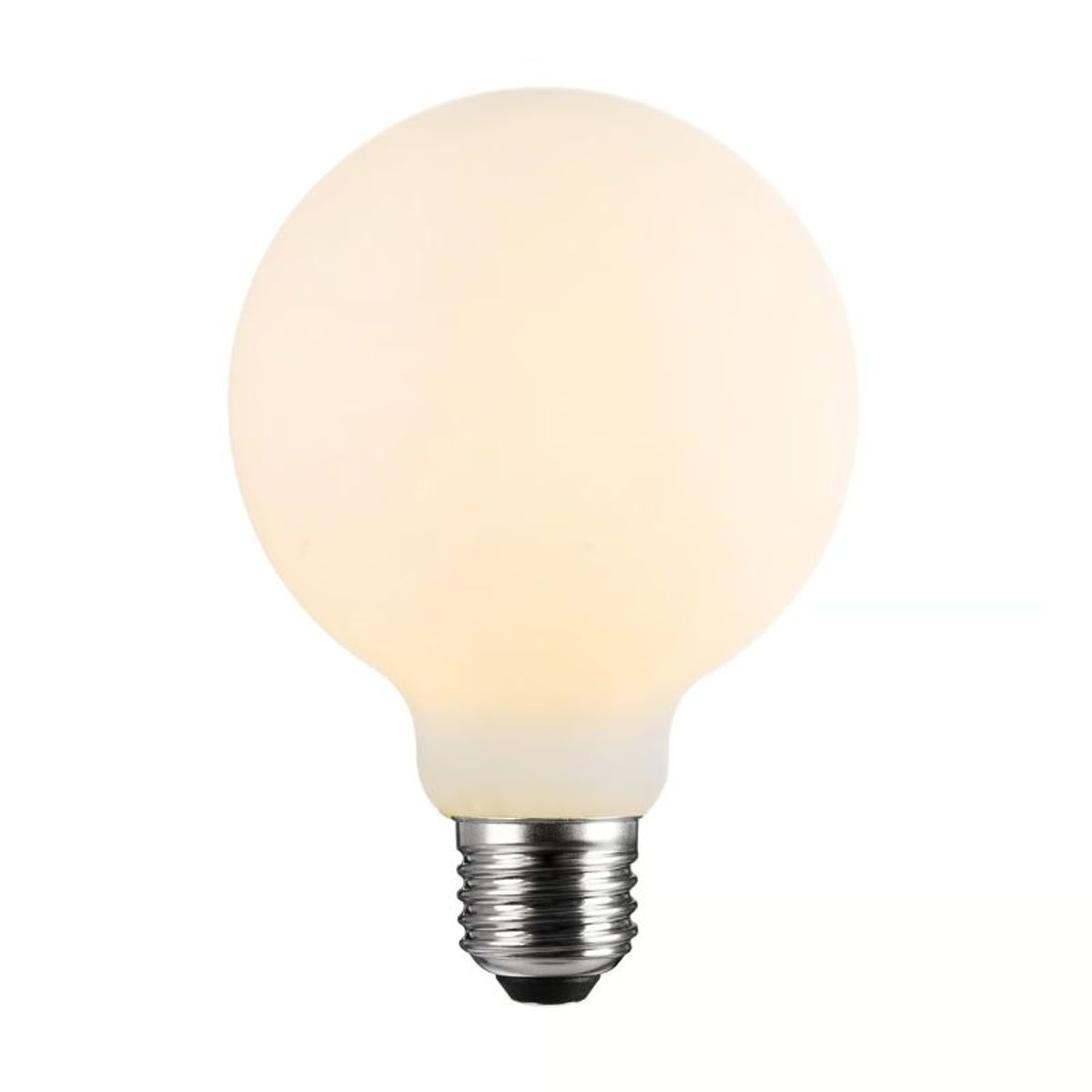 Nordlux Deco E27 G125 - Dim - Pære - Opal hvid