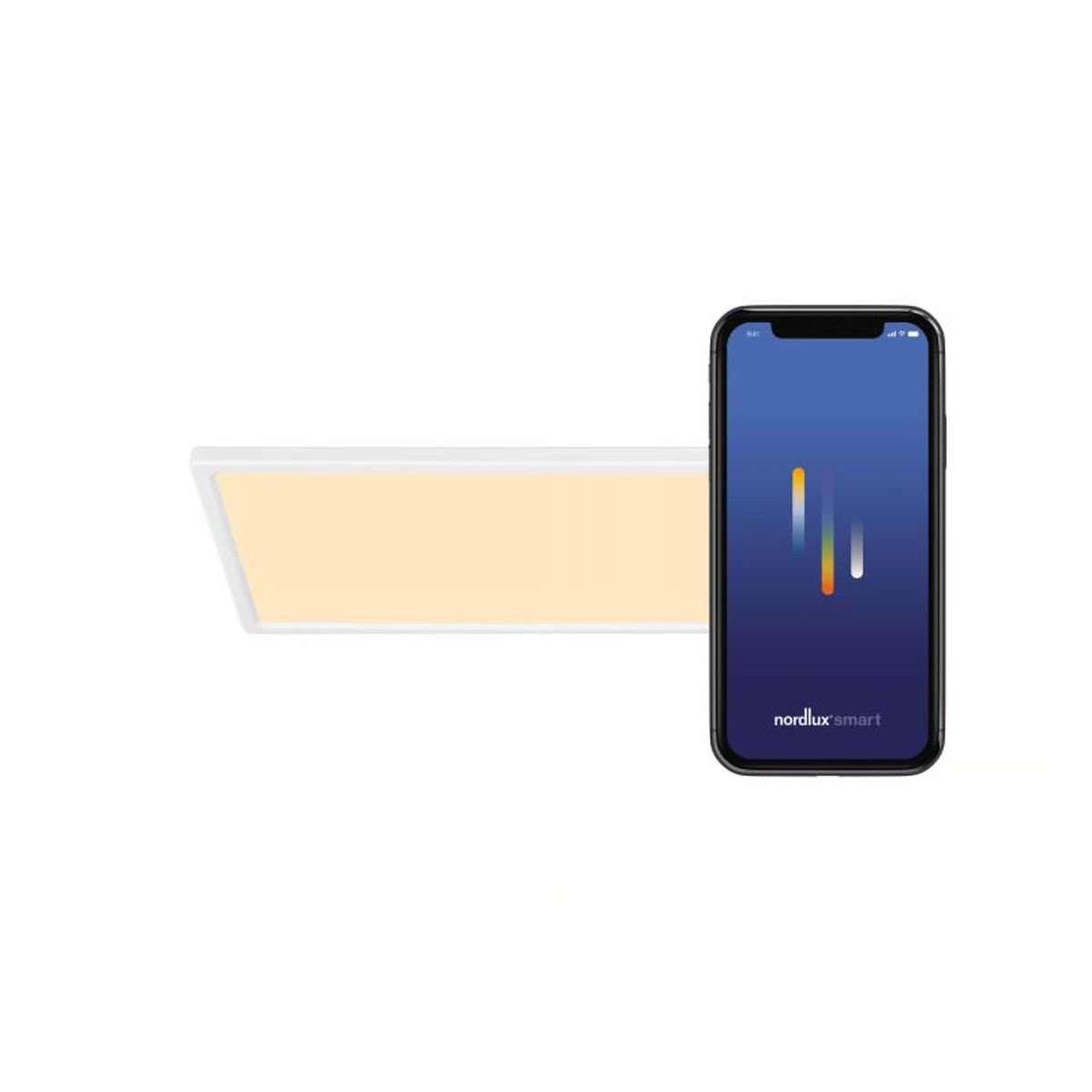 Nordlux Harlow Smart Colour - Loftlampe - Hvid