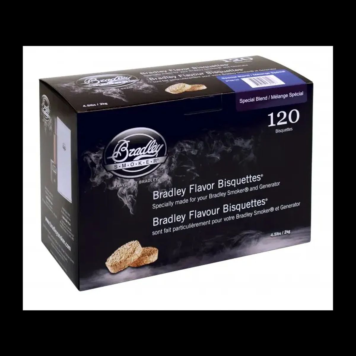 Bradley Special Blend Bisquettes 120 stk.