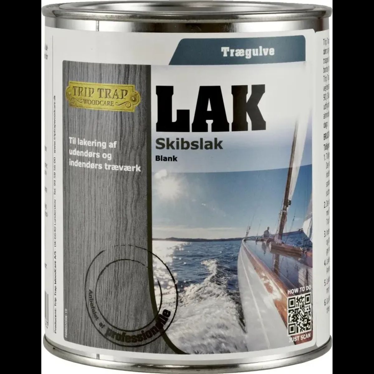 Trip Trap Skibslak Blank 0,38lt