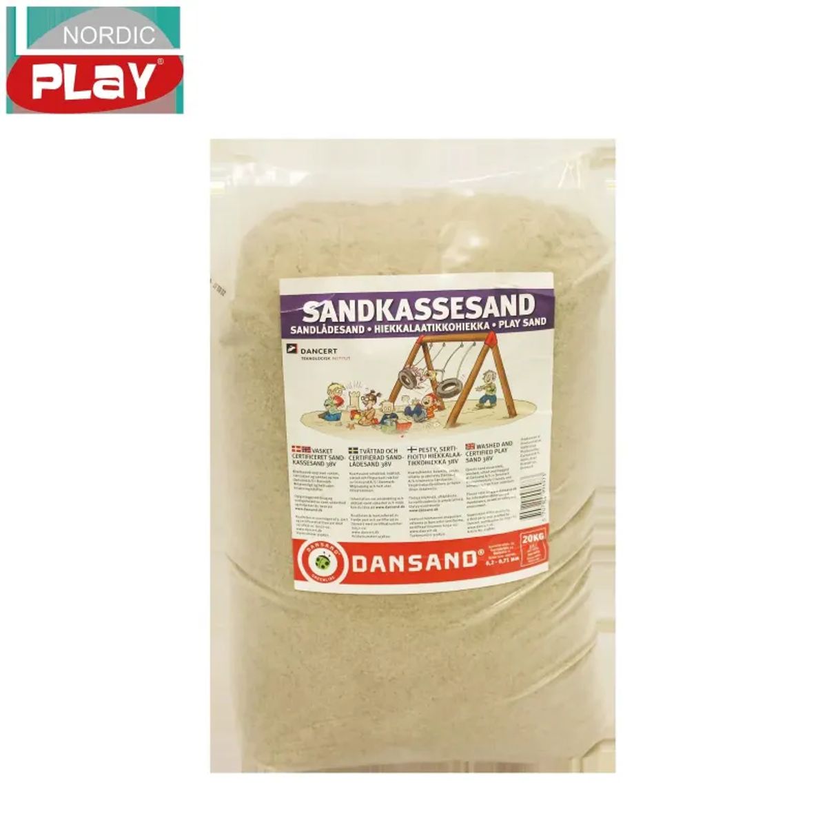 Sandkassesand 38v 240 Kg