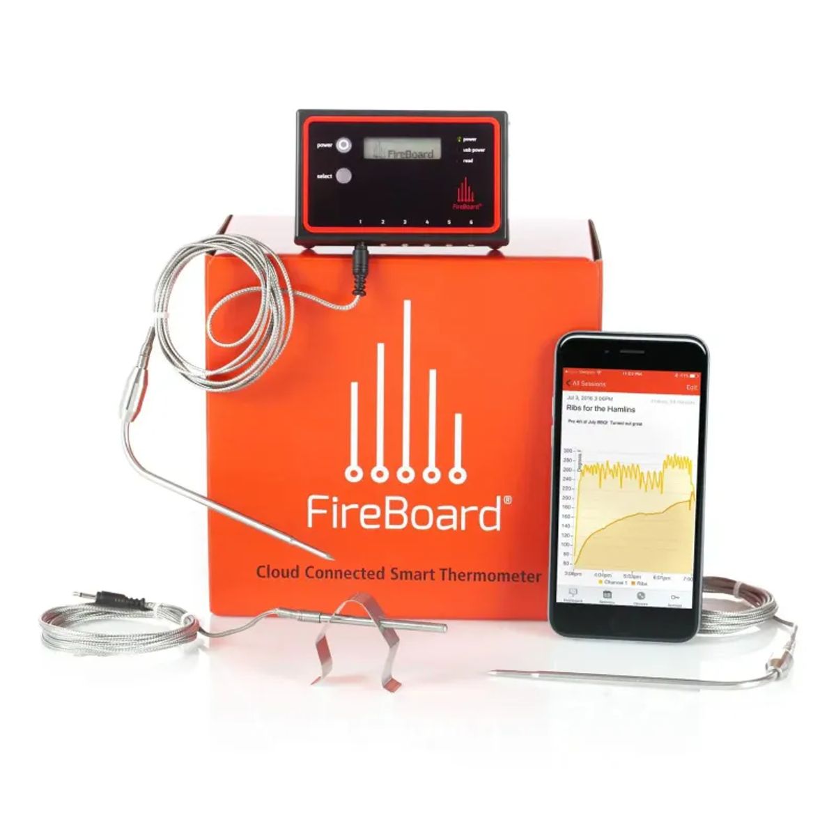 Fireboard Wifi termometer & pit controller