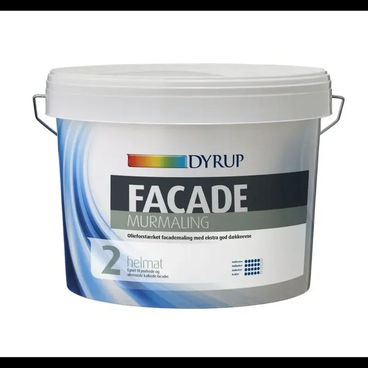 Dyrup Facade - Murmaling Hvid - 9lt