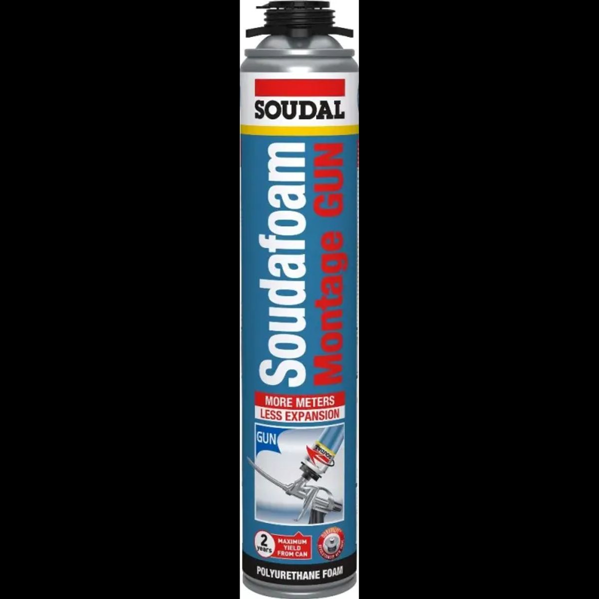 Soudafoam Montage Fugeskum Soudal 750ml