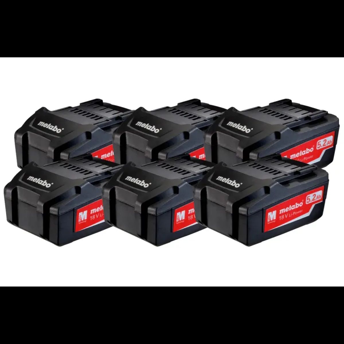 Metabo Batteri 18 V 5,2 - 6 Stk. Pakning - 625152000