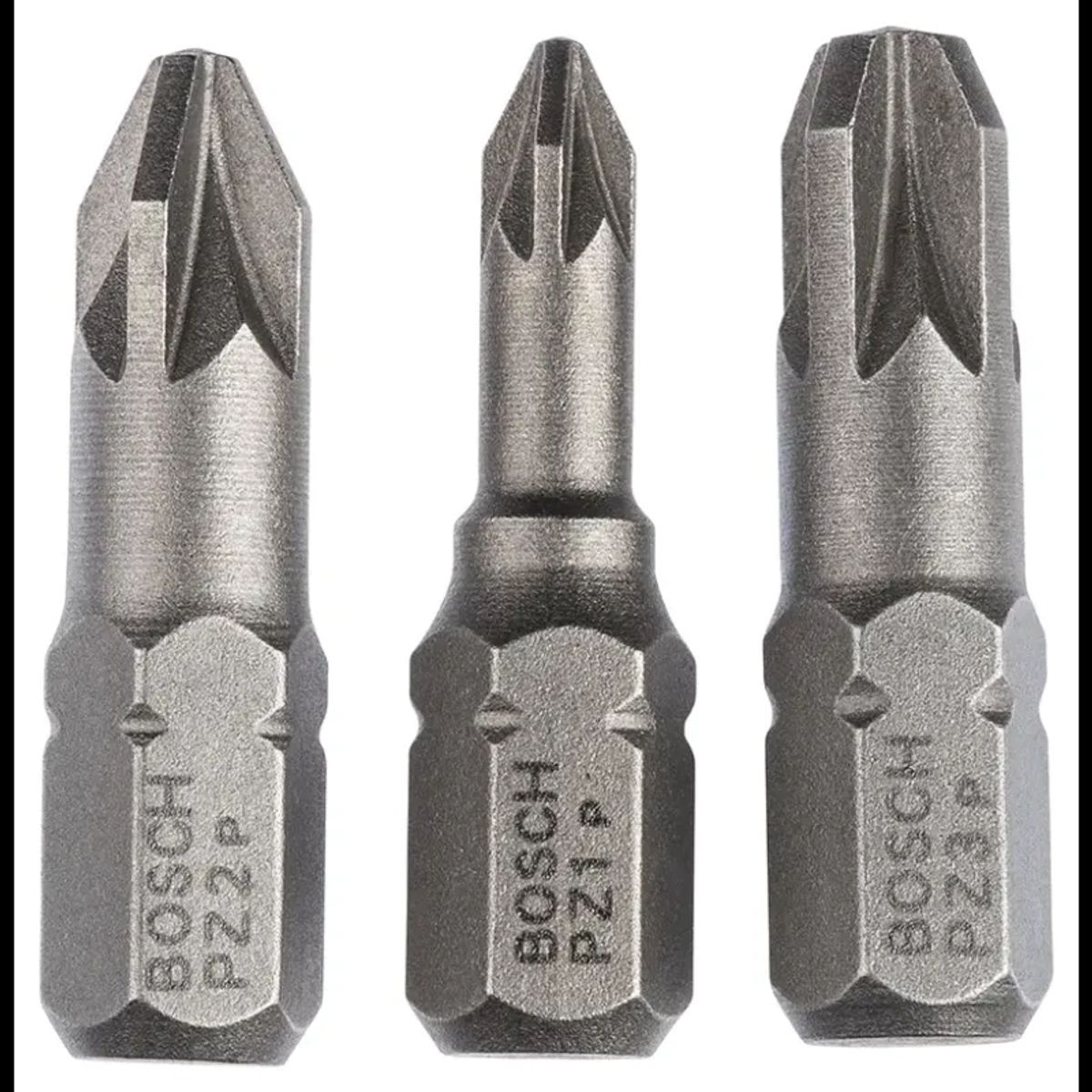 Bosch Bits Pz1/2/3 L:25mm 3 Stk - 2607001753