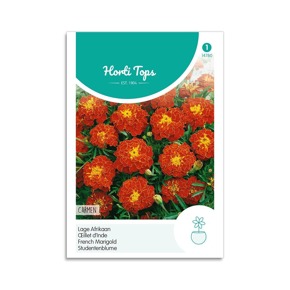 Tagetes frø "Carmen" - Horti Tops