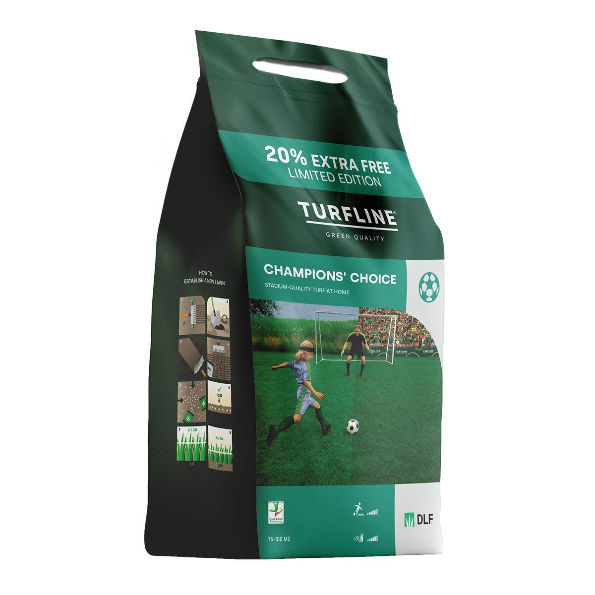 Turfline "Champions Choice" græsfrø - 2,5 kg.