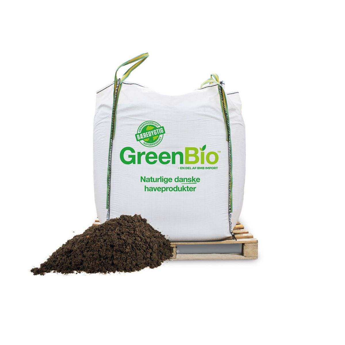 GreenBio Plantemuld - 500 liter