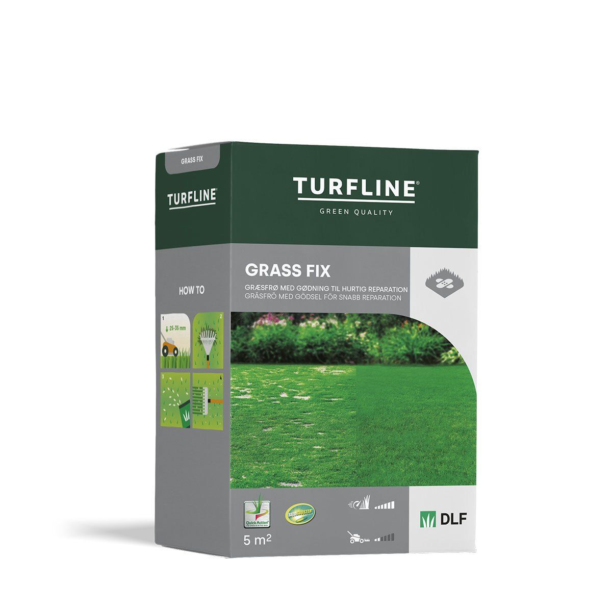 Turfline "GrassFix" græsfrø - 0,1 kg.