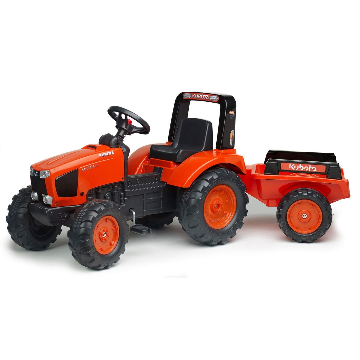 Kubota pedaltraktor inkl. vogn