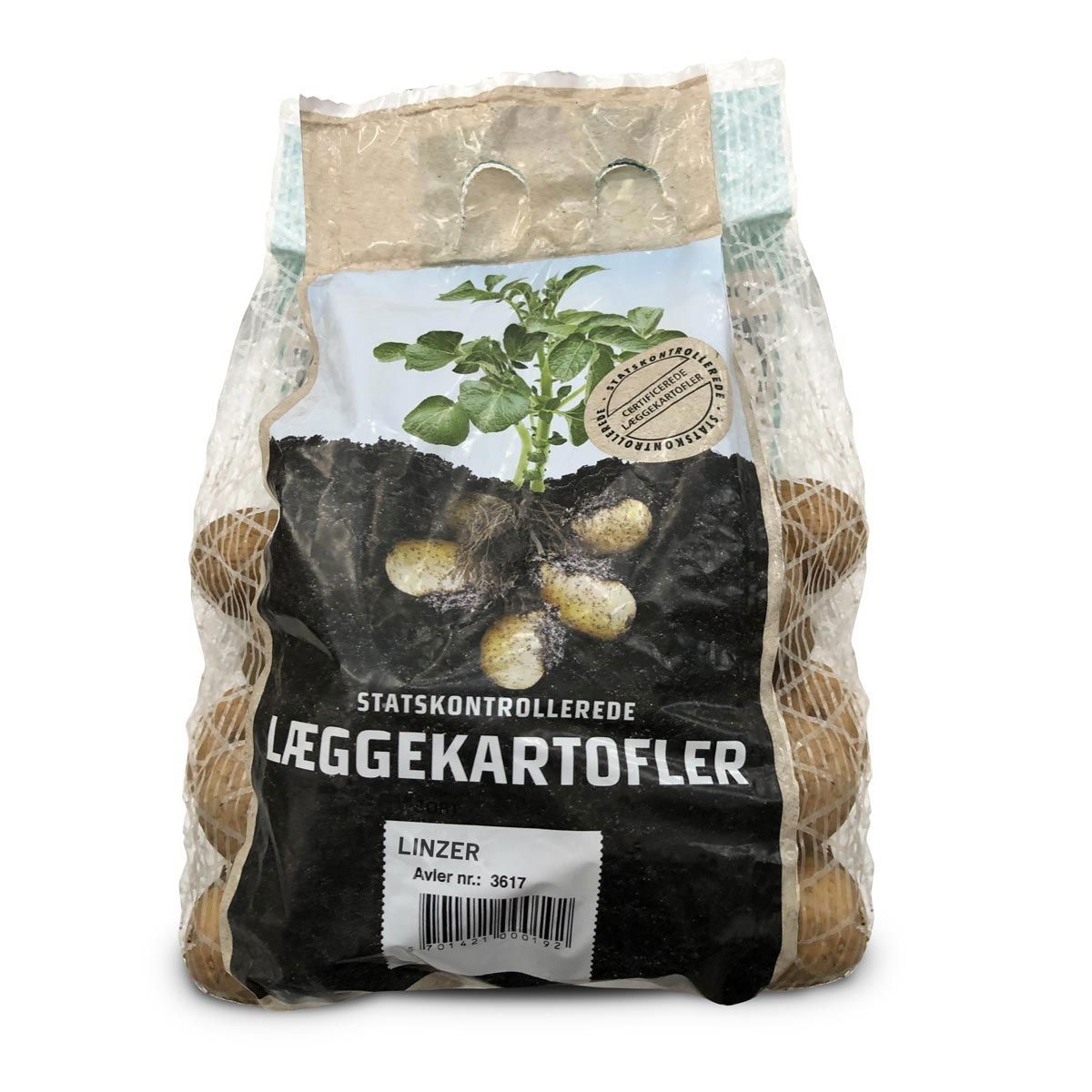 Linzer læggekartofler - 1,5 kg. (tidlig)