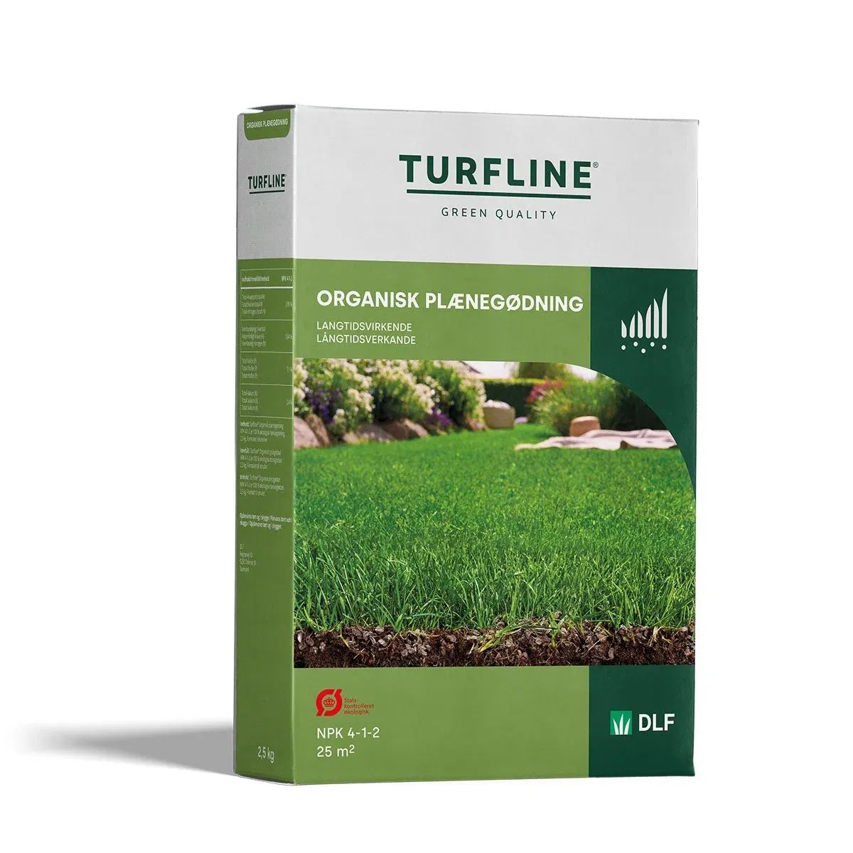 Turfline organisk Plænegødning - 2,5 kg