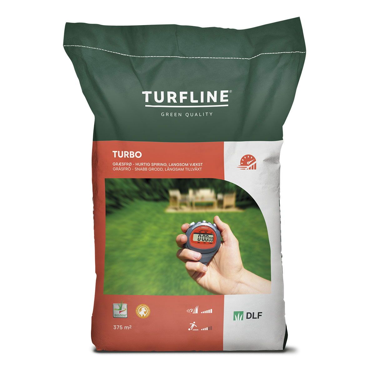 Turfline" Turbo" græsfrø - 7,5 kg.