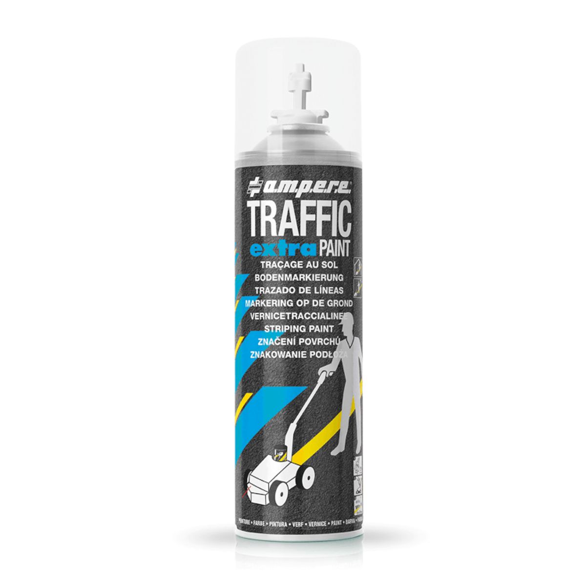 AMPERE Traffic Extra Paint - HVID markeringsspray