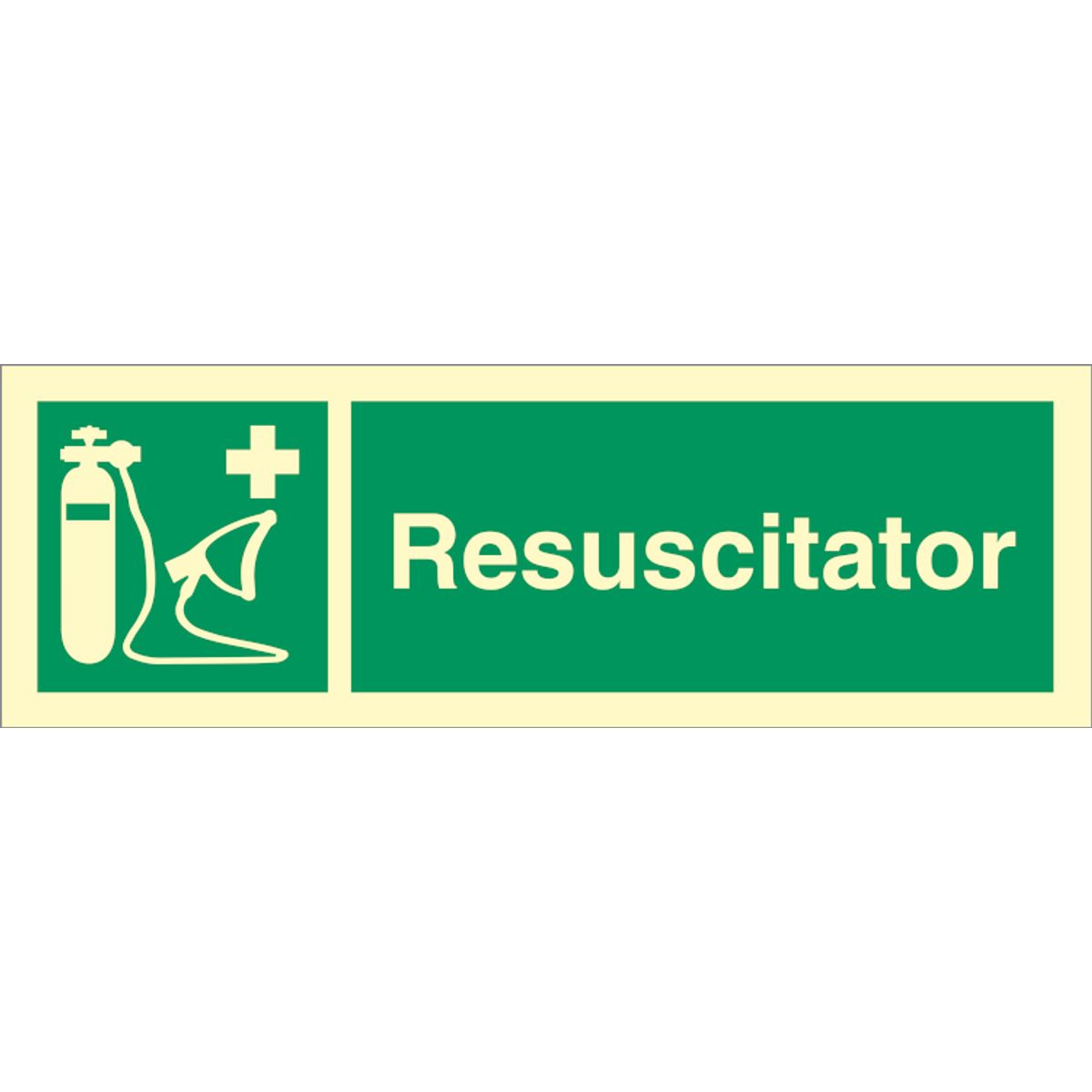 Emergency sign - Resuscitator