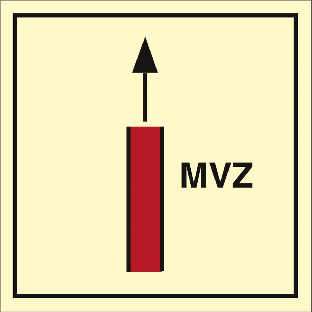 Main vertical zone - Efterlysende Vinyl HI150 - 150 x 150 mm