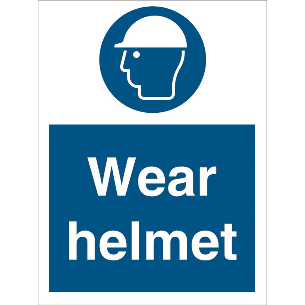 Wear helmet - Plast - 200 x 150 mm