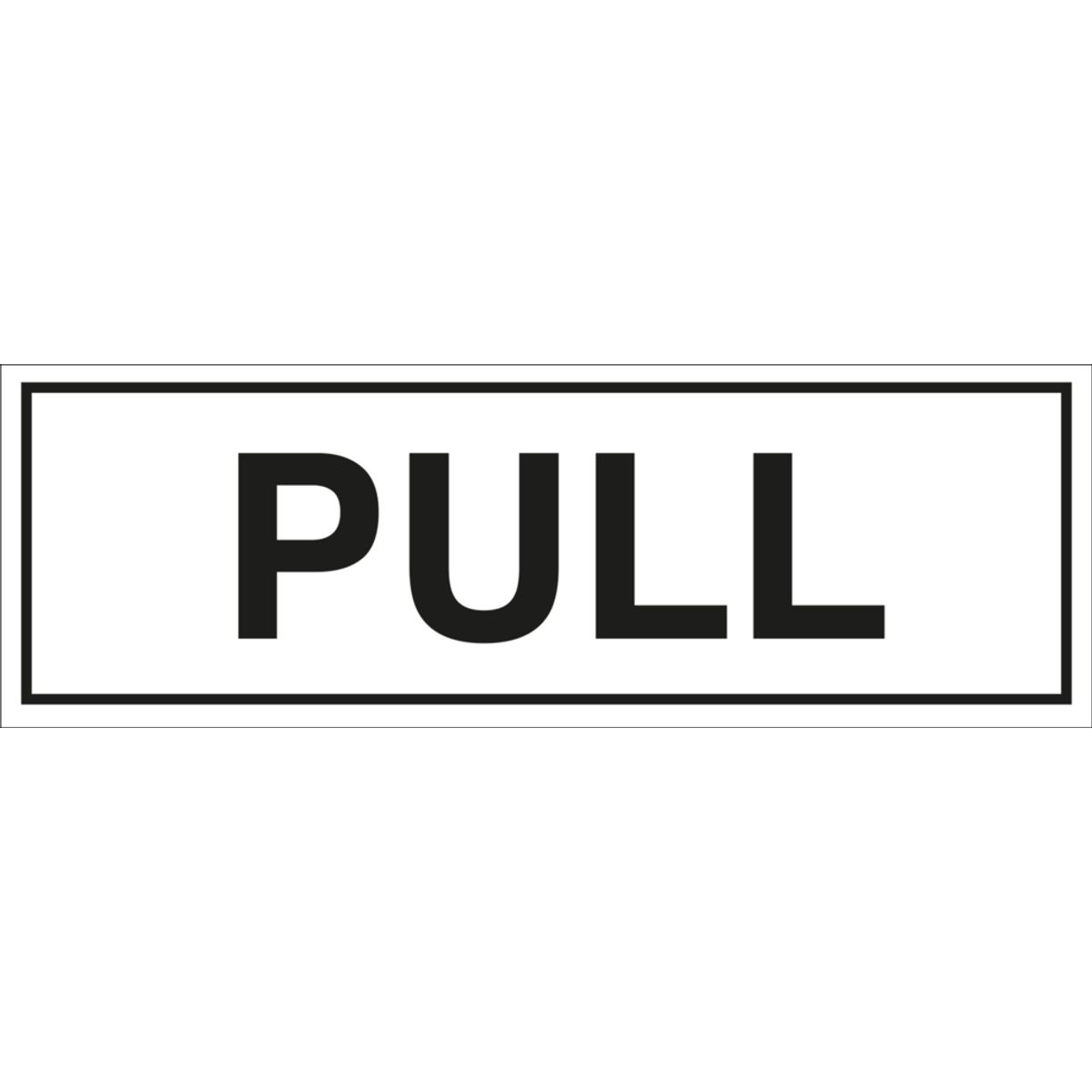 Accomodation sign - Pull