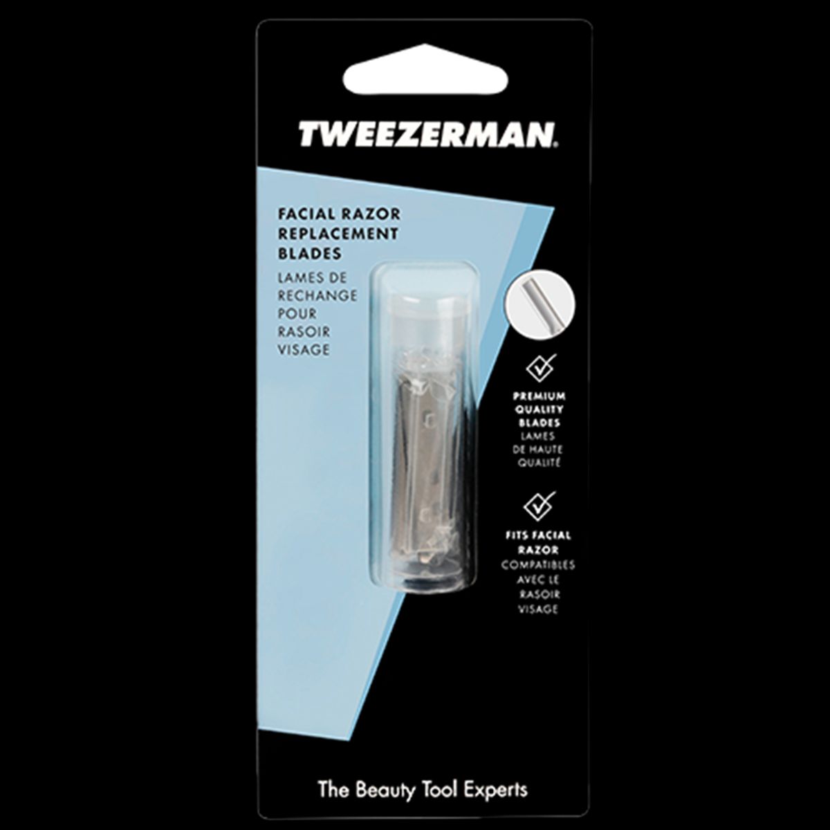 Tweezerman Facial Razor Replacement Blades (1 stk)