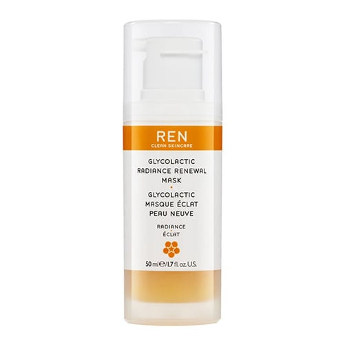 REN Radiance Glycolactic Radiance Renewal Mask 50 ml.