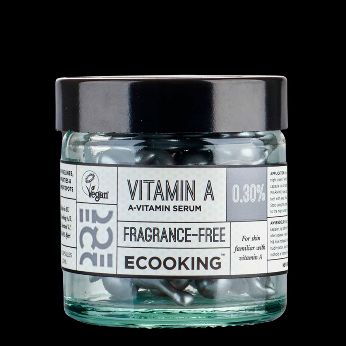 Ecooking Face A-Vitamin 0,30% Parfumefri (60 stk)