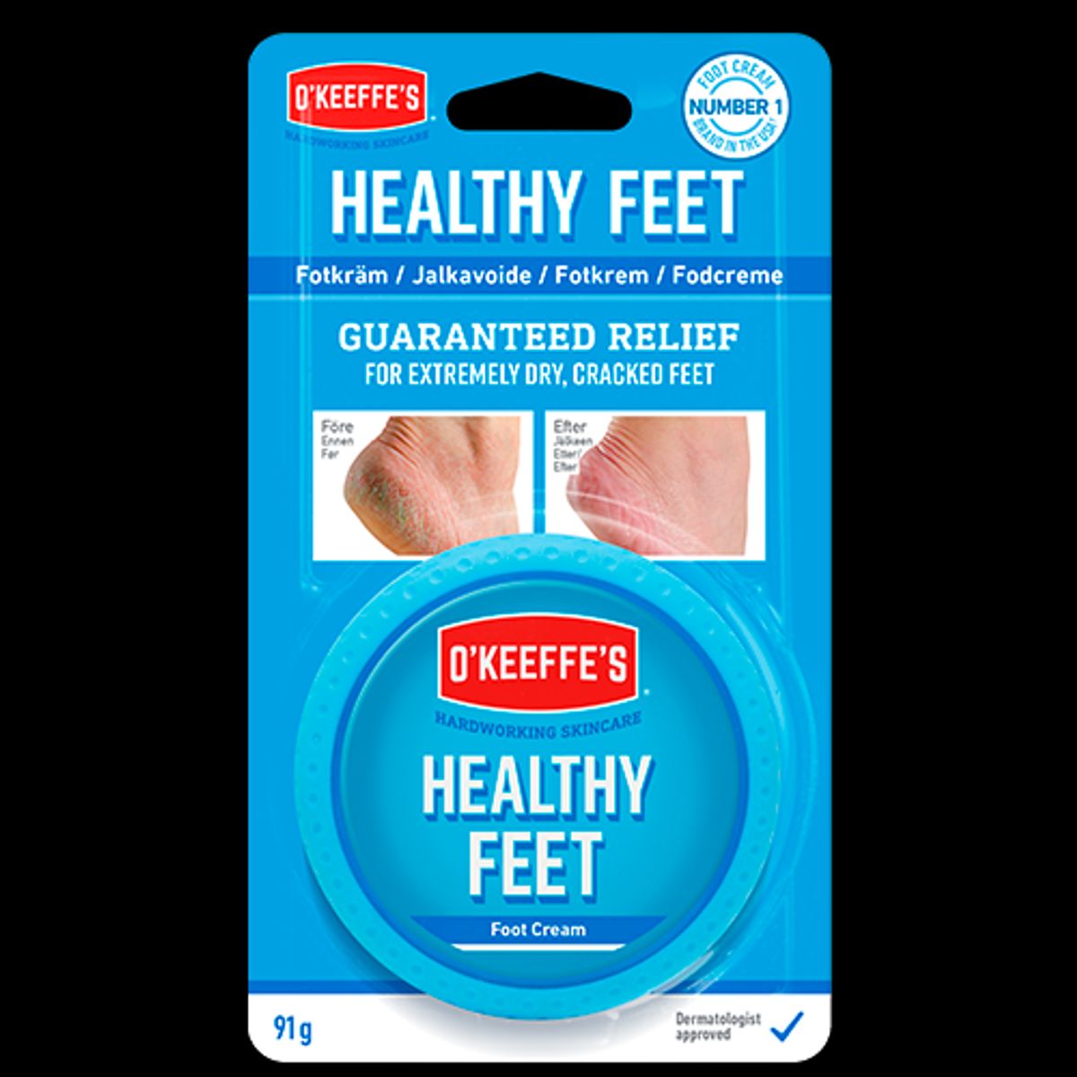 O'Keeffe's Healthy Feet Foot Cream (91 g)