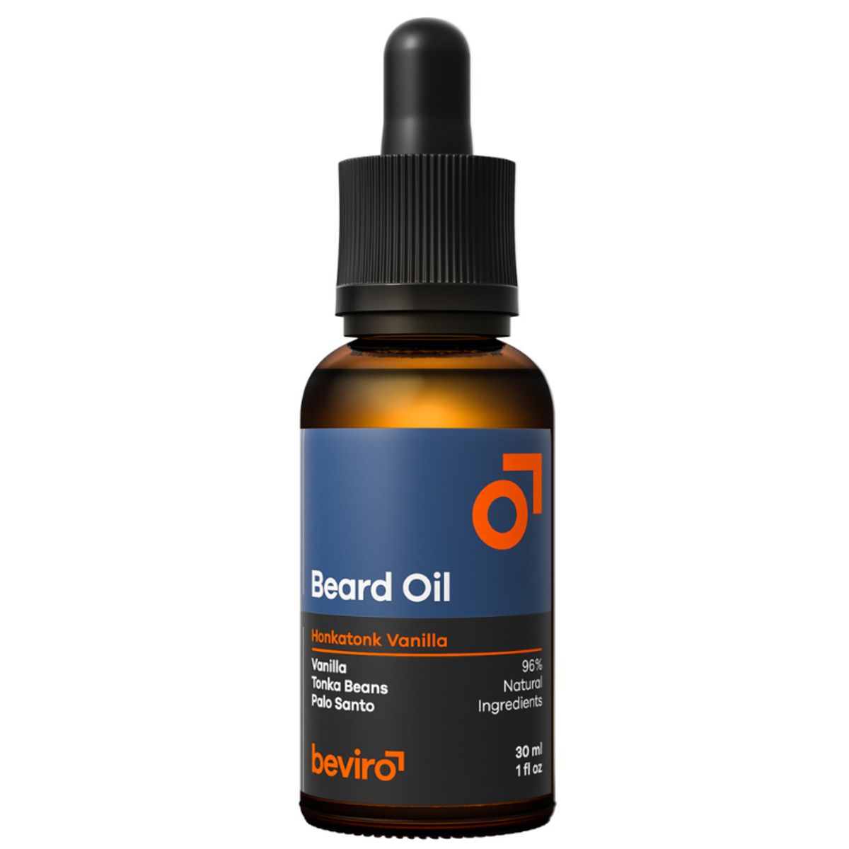 Beviro Beard Oil, Honkatonk Vanilla (30 ml)