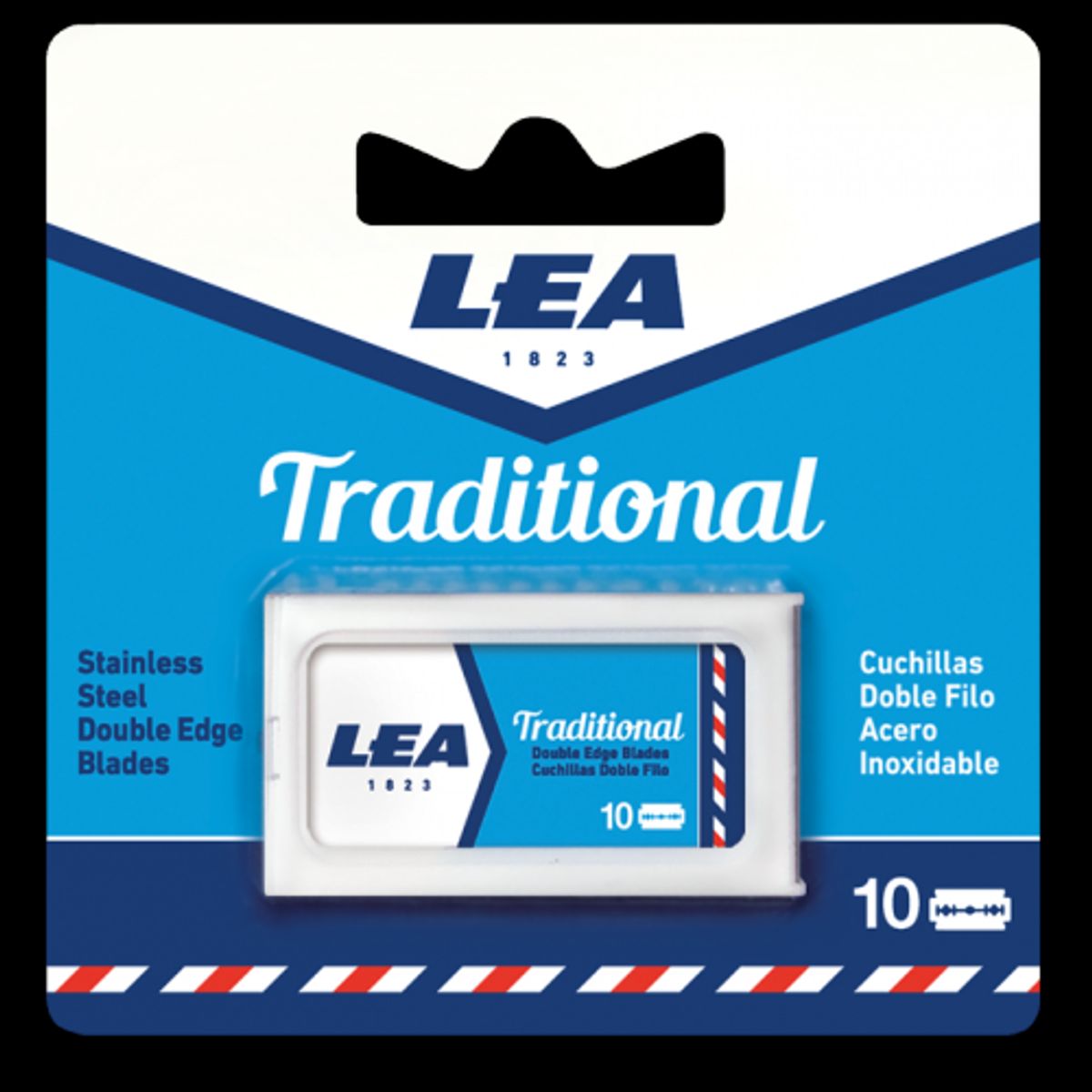 LEA Traditionelle DE-Barberblade (10 stk)