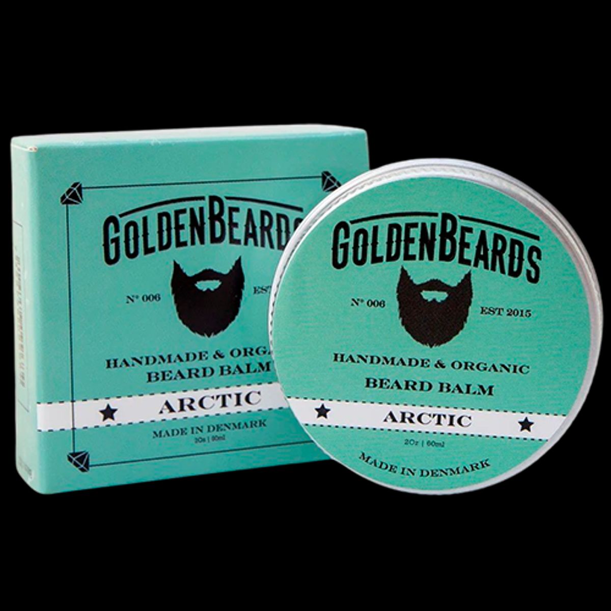 Golden Beards Beard Balm Organic Arctic (60 g)