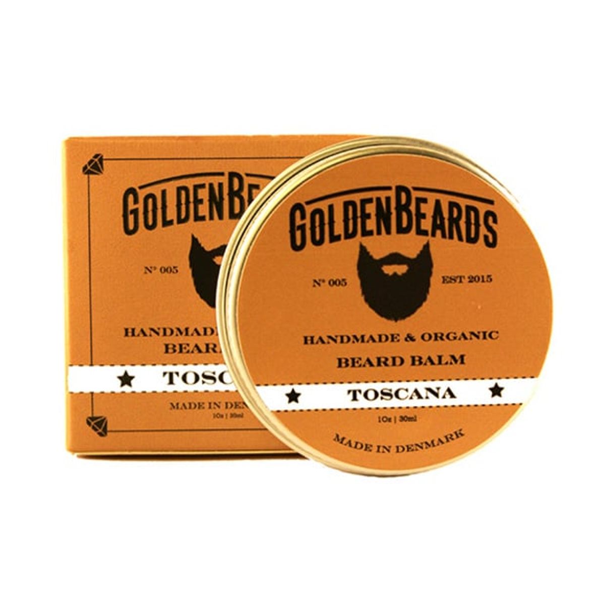 Golden Beards Økologisk Skægbalm - Toscana (30 ml)