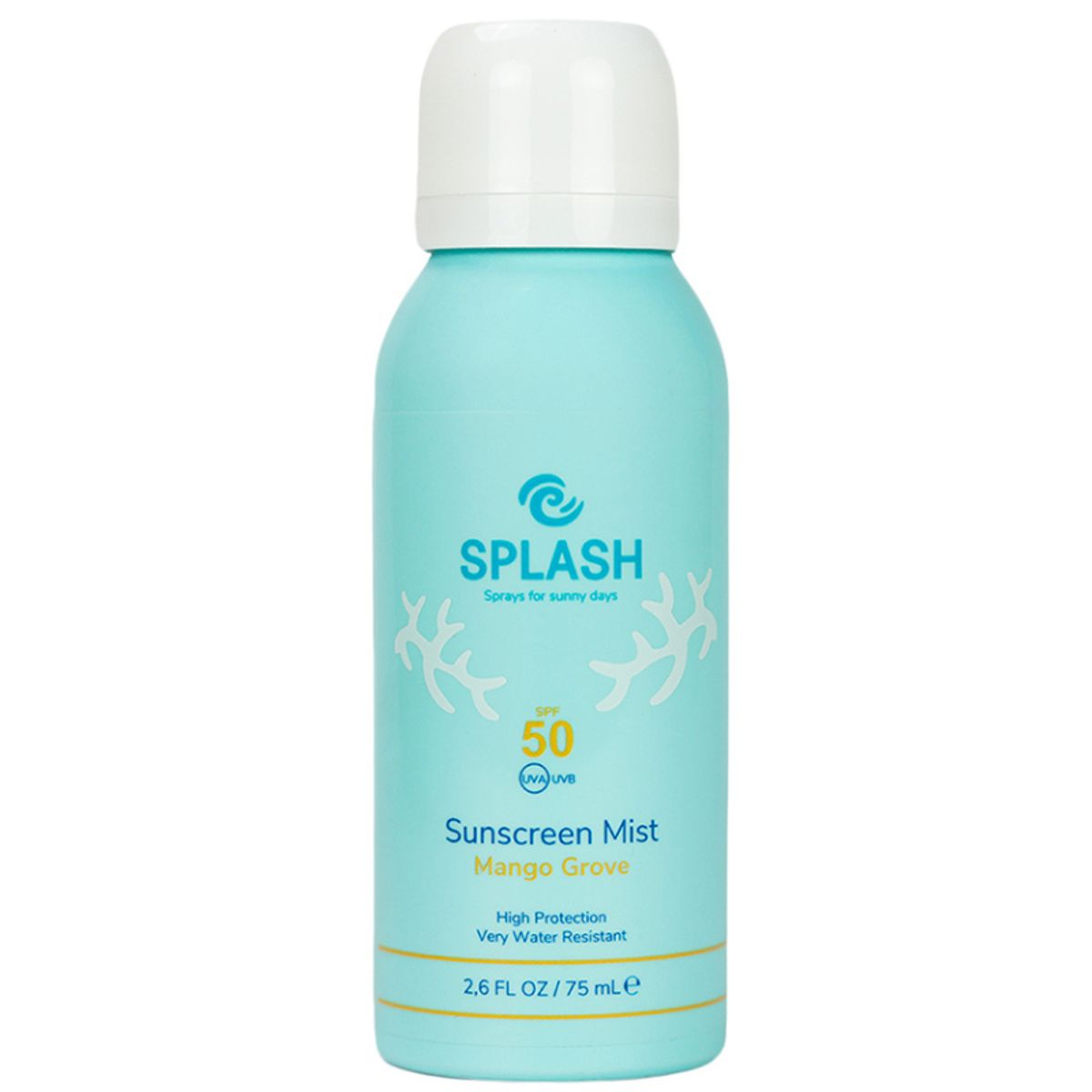 Splash Mango Grove Sunscreen Mist SPF 50 - Travel Size (75 ml)