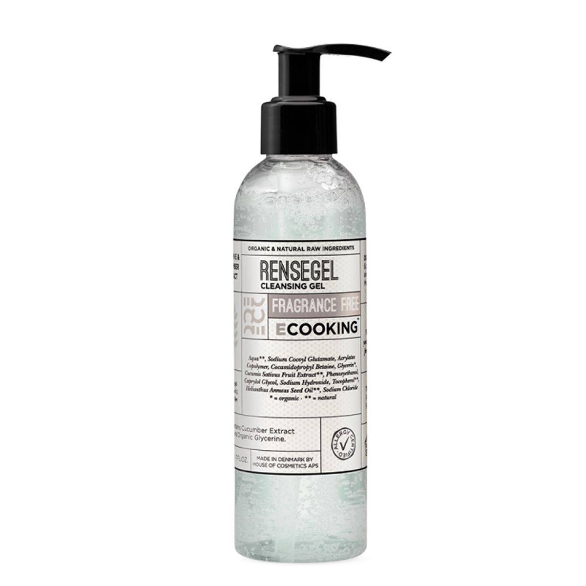 Ecooking Rensegel Parfumefri (200 ml)