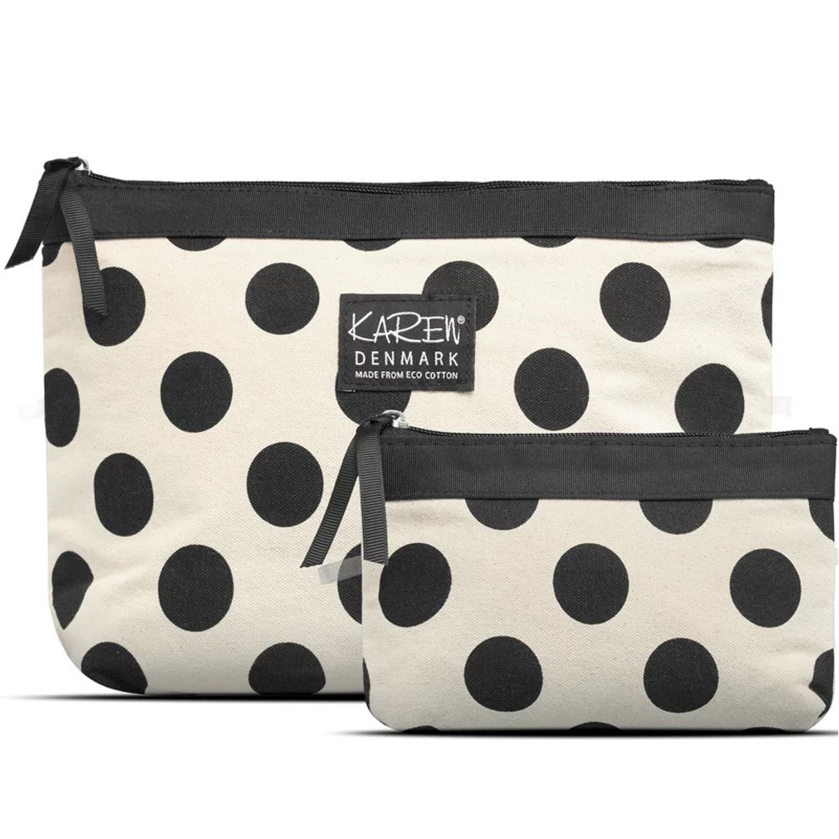 Gillian Jones Karen Cosmetic Bag 2 Pcs - Dots 10781