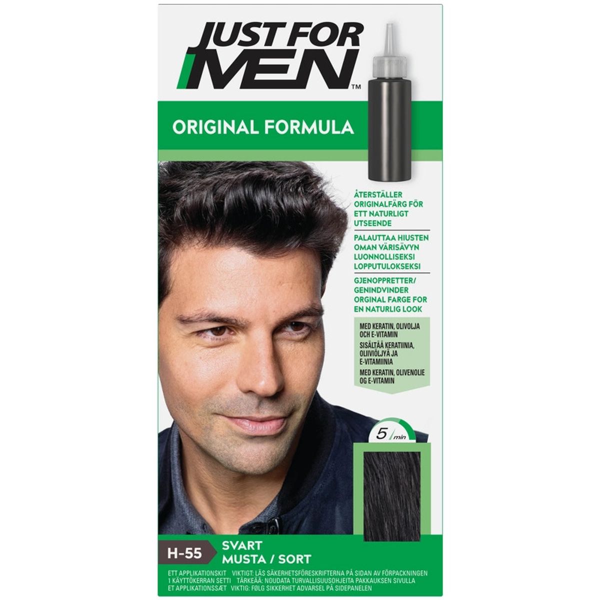 Just For Men Hair Colour - Real Black