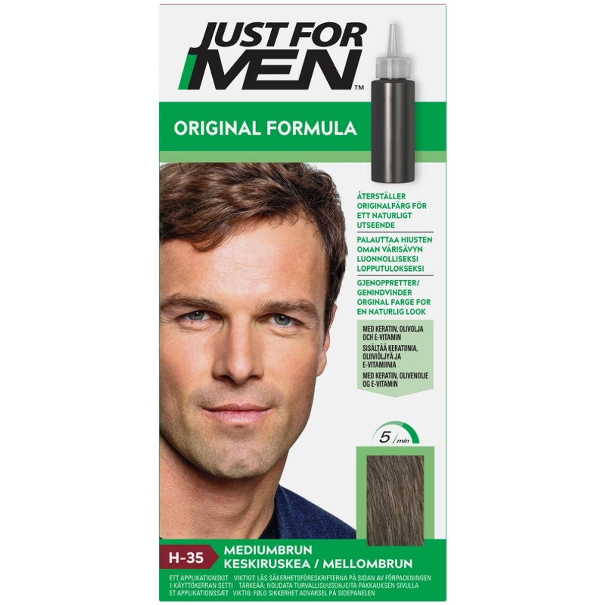 Just For Men Hair Colour - Medium Brown