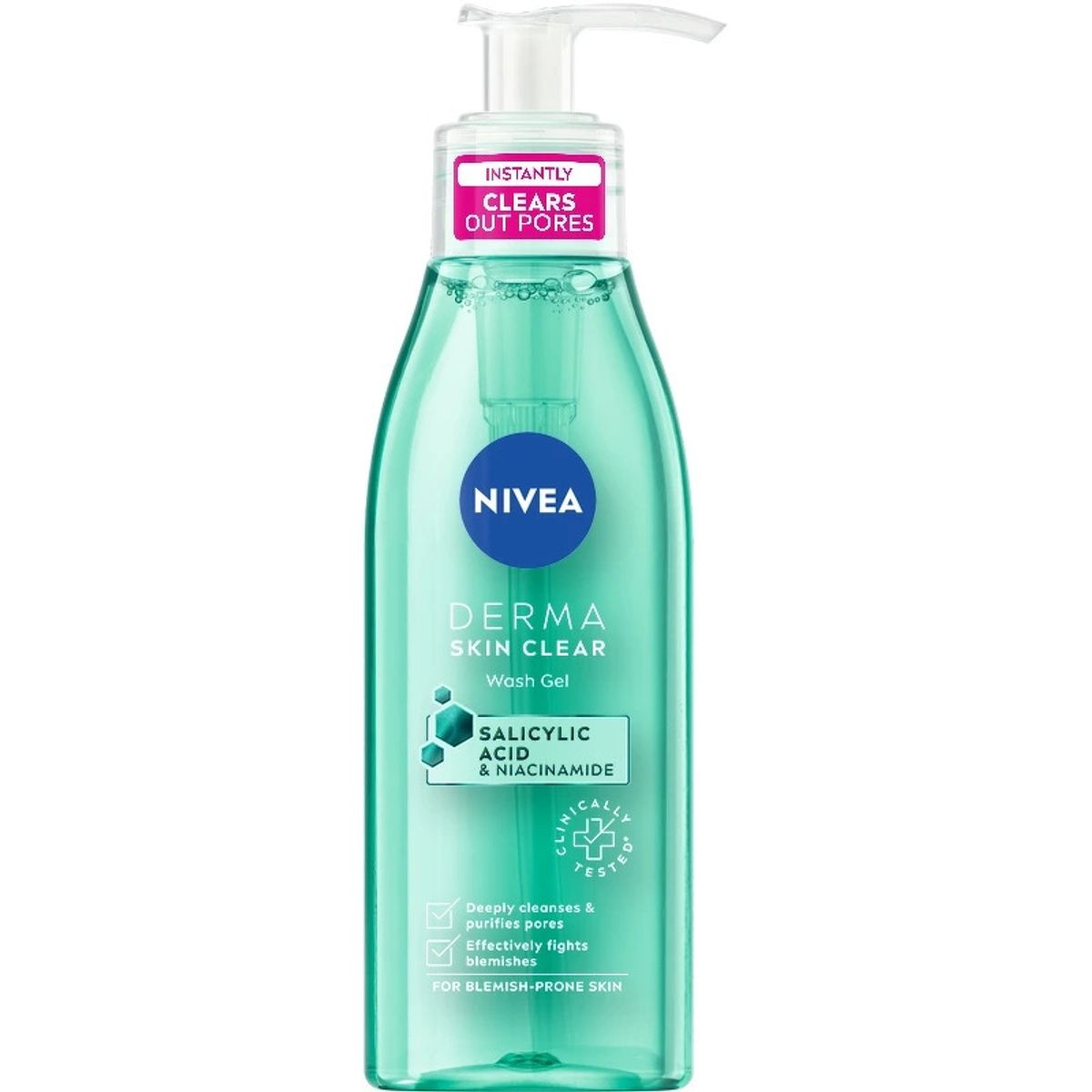 Nivea DERMA Skin Clear Wash Gel 150 ml