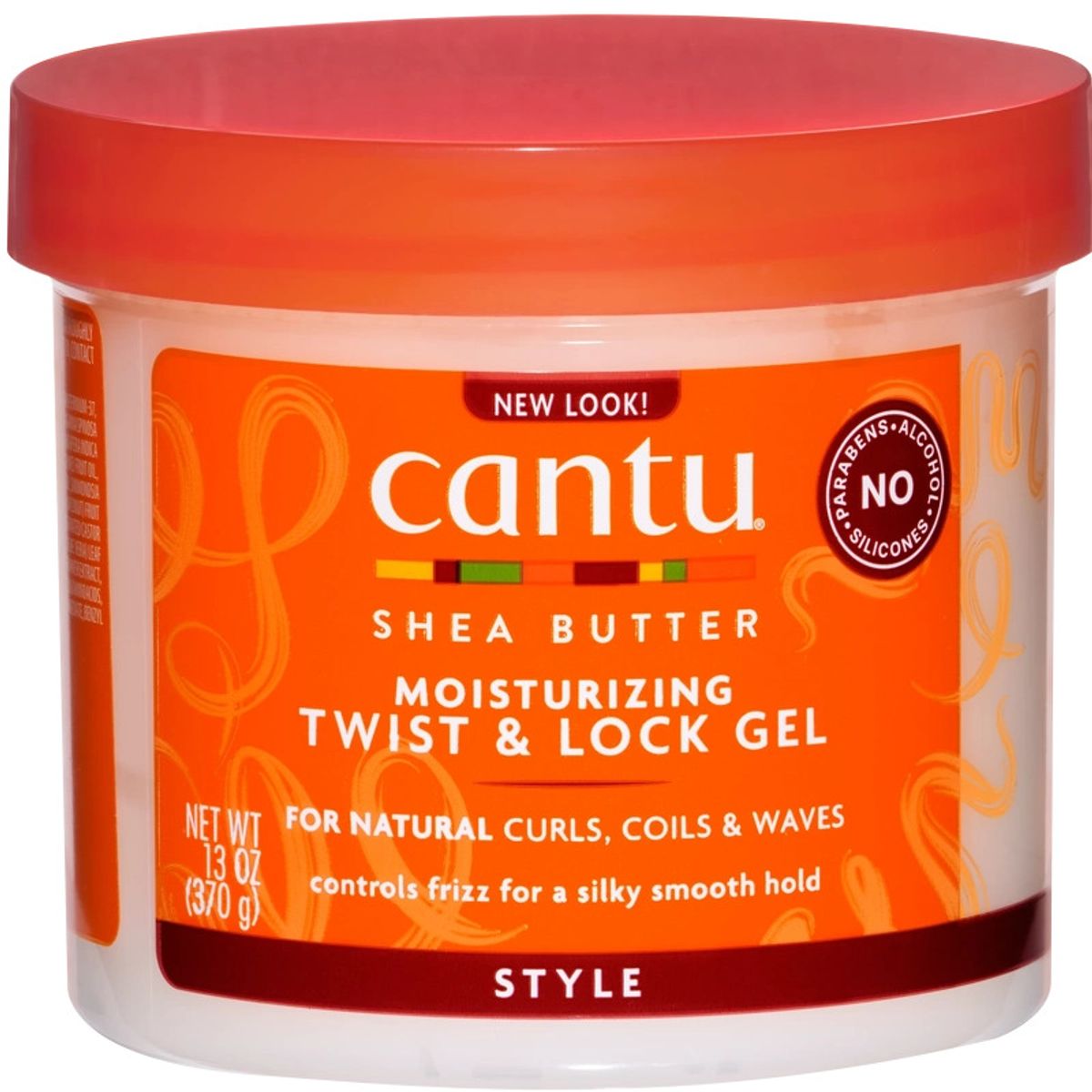 Cantu Shea Butter for Natural Hair Moisturizing Twist & Lock Gel 370 gr