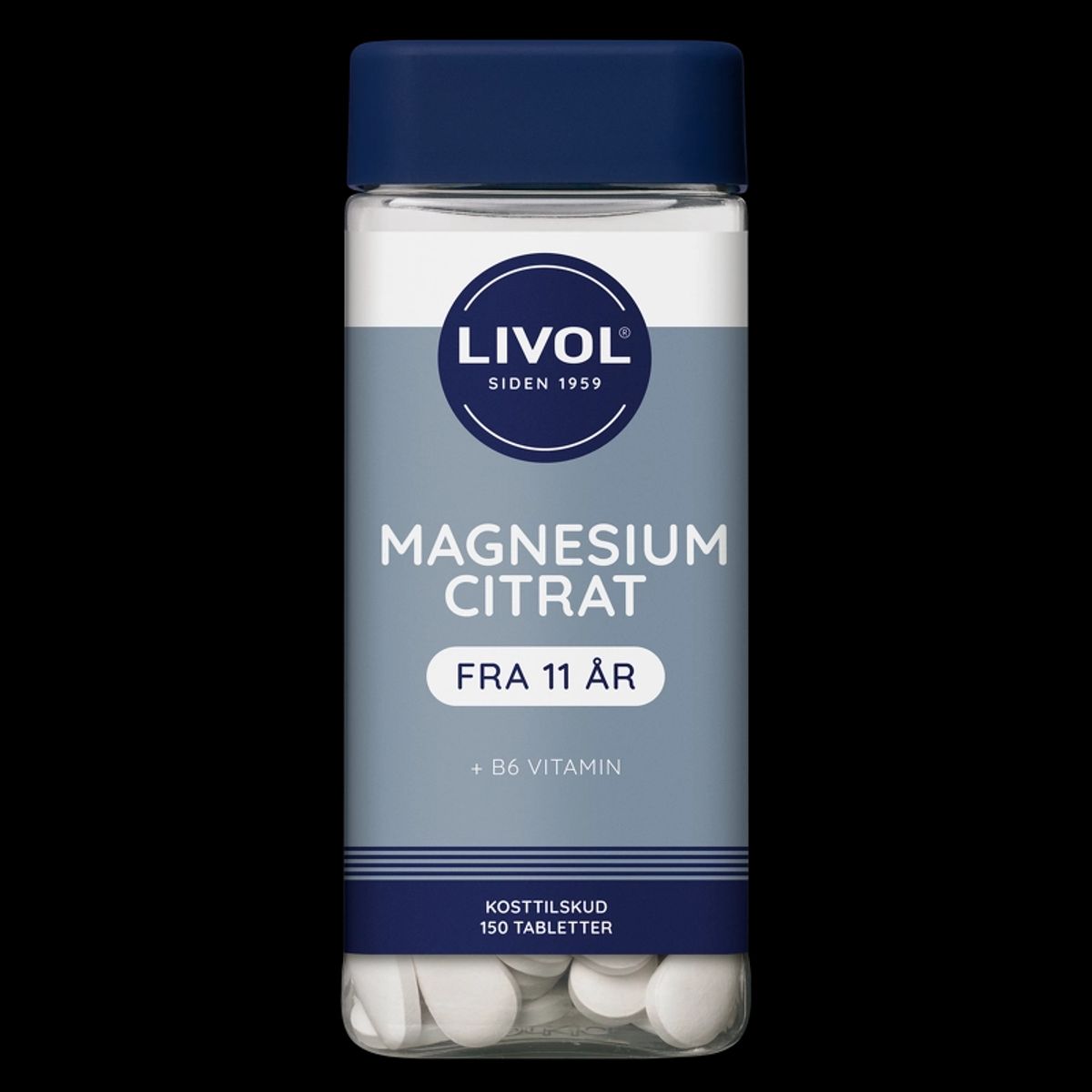 Livol MagnesiumCitrat + B6 Vitamin 150 Pieces