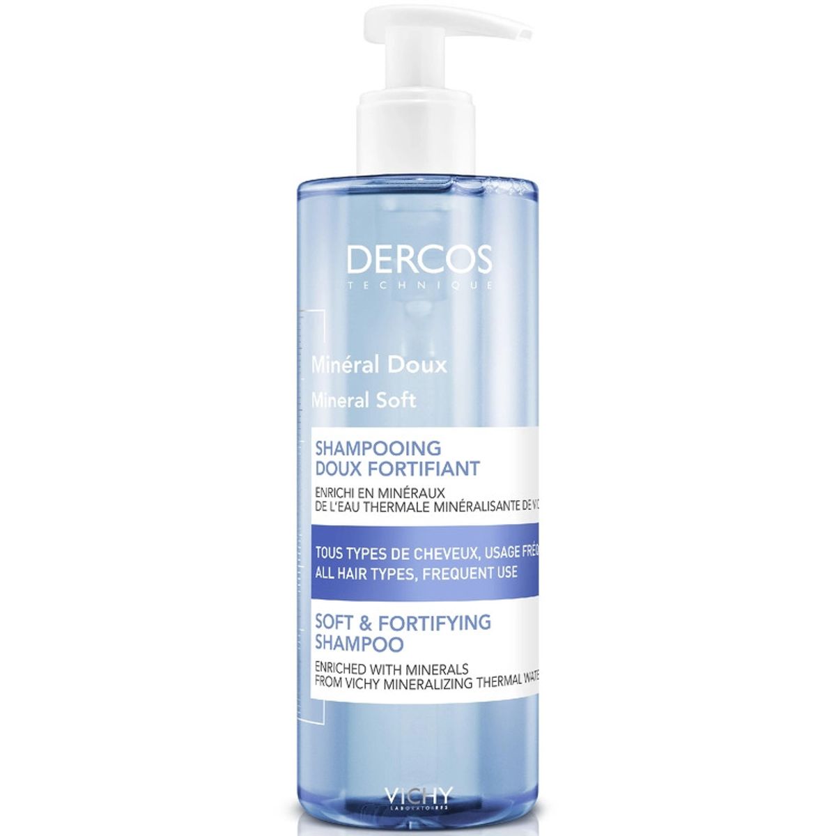 Vichy Dercos Technique Mineral Soft Shampoo 400 ml