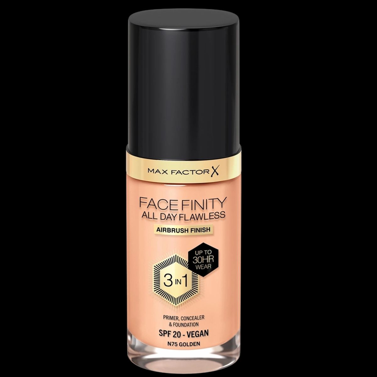 Max Factor All Day Flawles 3in1 Foundation 075 Golden