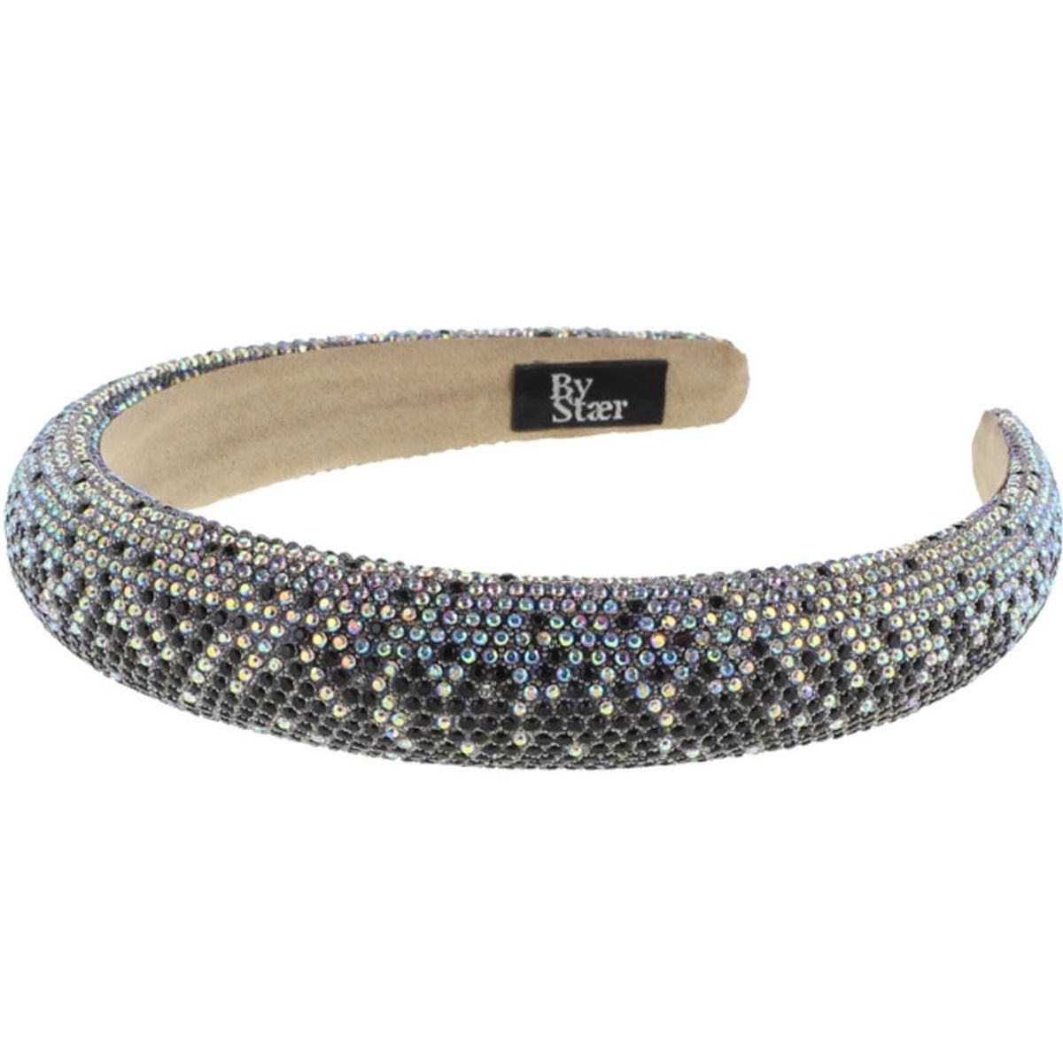 By Stær YLVA Hairband - Glitter Black