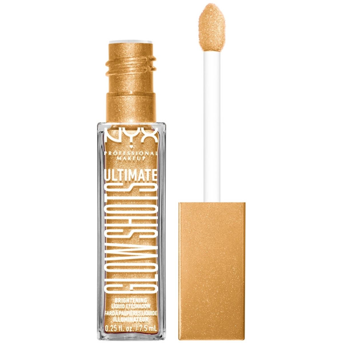 NYX Prof. Makeup Ultimate Glow Shots Liquid Eyeshadow 7,5 ml - 14 Glitzy Guava